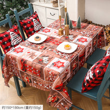 Load image into Gallery viewer, Christmas Decorative Creative Christmas Printing Tablecloths Table Runners Christmas Table Decoration Supplies
