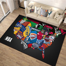 Load image into Gallery viewer, Basketball Carpet Living Room Sofa Coffee Table Cushion Bedroom Bedside Blanket Room Decorative Carpet