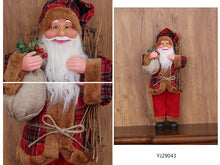 Load image into Gallery viewer, Christmas Decoration 18-Inch 46cm Standing Sitting Santa Doll Doll Holiday Decoration