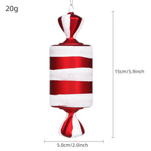 Load image into Gallery viewer, PVC Painted Sequins Candy Pendant 16cm Christmas Tree Decoration Party Gathering Arrange Hangings