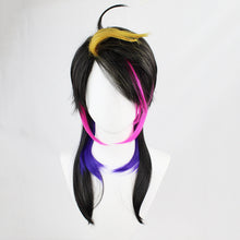 Load image into Gallery viewer, Virtual Anchor Rainbow Club Wig Vloubermysta Vox Highlight Gradient Cos Wig Silicone Simulation Scalp