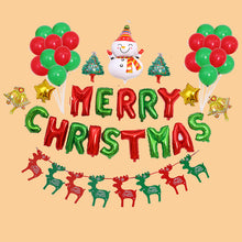 Load image into Gallery viewer, Christmas Balloon Set Latex Balloon Chain Arch Christmas Decoration Balloon