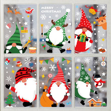 Load image into Gallery viewer, Christmas Decorations Amazon Santa Elk Static Sticker Christmas Mall Vitrine Decoration