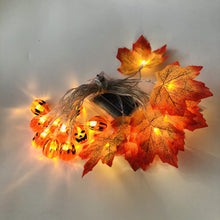 Load image into Gallery viewer, LED Pumpkin Blow Molding Pumpkin Lighting Chain Easter Bar Layout Haunted House Pendant Ornament Colored Lights