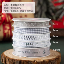 Load image into Gallery viewer, Christmas Ribbon Decorations Red Creative Festival Theme Scene Ornamental Gifts