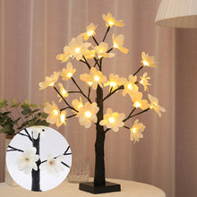 Load image into Gallery viewer, LED Artificial Tree Lights Colored Lights Christmas Festival Room Bedside Decorative Table Lamp Silver Birch Small Night Lamp