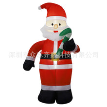 Load image into Gallery viewer, Christmas Inflatable Model Luminous Inflatable Tree Elderly Snowman Inflatable Model Courtyard Holiday Decoration Decoration Props