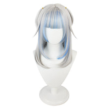 Load image into Gallery viewer, Hololive Simone Cos Wig Gradient Gawu Gula Vuber Shark Mother GAWR Gura Cosplay Wig