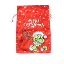 Load image into Gallery viewer, Large Spout Candy Bag Christmas Decorations Green Hair Monster Thief Gift Bag Children's Gift