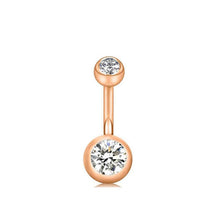 Load image into Gallery viewer, 5 6-Piece Set Belly Ring Color Polymer Clay Navel Stud Navel Buckle Piercing Jewelry