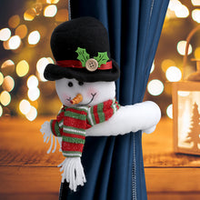 Load image into Gallery viewer, Christmas Decoration Supplies Creative Curtain Buckle Small Cartoon Elderly Snowman Elk Curtain Layout