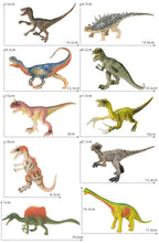 Load image into Gallery viewer, 16pcs/Set Solid Dinosaur Model Iron Boxed Dinosaur Toy Set Simulated Dinosaur Models Toys