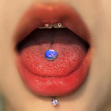 Load image into Gallery viewer, Tongue Pin Hot Girl Titanium Steel Personality Tongue Ring Piercing Jewelry High Quality