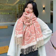Load image into Gallery viewer, 2023 Winter New Artificial Cashmere Scarf F Letter All-Matching Long Tassel Shawl Fashion Thickened Scarf