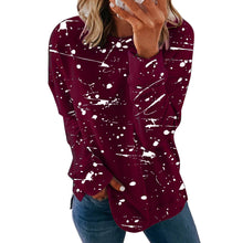 Load image into Gallery viewer, Women's Loose All-Matching Graffiti Printing Sweater