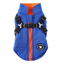Load image into Gallery viewer, Chest Strap Winter Jacket Cotton Coat PET's Chest-Back Zipper Pet Clothing for Dog