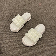 Load image into Gallery viewer, Classic Style Sandals Women's Outdoor Wear Spring and Summer Dissolved Thick Bottom Fashion One-Shaped Beach Slippers