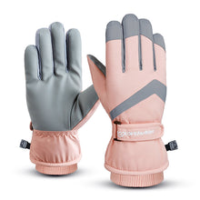 Load image into Gallery viewer, Fleece-Lined Thickened Cotton Warm Male Student Cycling Mountaineering Waterproof Cold-Proof Windproof Gloves