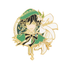 Load image into Gallery viewer, Cartoon Anime Game Derivative Golden M Badge Original God Brooch Sweet Rain Wendi Eye of God Carved Sunny Brooch