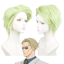Load image into Gallery viewer, Manshu Back War Wig Five Wu Cos Wig Tiger Stick Youren Three Rounds Xia Cosplay Anime Simulation Scalp