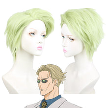 Load image into Gallery viewer, Manshu Back War Wig Five Wu Cos Wig Tiger Stick Youren Three Rounds Xia Cosplay Anime Simulation Scalp