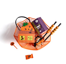 Load image into Gallery viewer, 10PCs Halloween Candy Box Horror Small House Gift Box Nougat Biscuit Baking Packaging Box