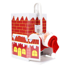 Load image into Gallery viewer, Climbing Door Climbing Chimney Electric Music Santa Claus Novelty Creative Children's Toys Christmas Gift Decoration Ornament