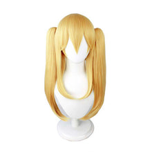 Load image into Gallery viewer, Profoundly Mad Gambler Wig Early B Female Ya Li Cos Wig Anime Light Golden Jaws Clamp Pair Ponytail Wig