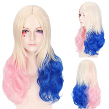 Load image into Gallery viewer, Suicide Squad Movie Wig Little Ugly Girl Cosplay Wig Harley Quinn Cos Gradient Styling Wig