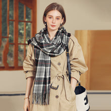 Load image into Gallery viewer, 2023 Plaid Scarf Batch Winter Artificial Cashmere Scarf Shawl Warm Scarf for Women