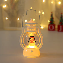Load image into Gallery viewer, LED Christmas Decorative Lights Storm Lantern Santa Claus Snowman Barn Lantern Portable Lamp Christmas Gift Decoration Ornaments