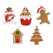 Load image into Gallery viewer, Christmas Gingerbread Man PVC Christmas New Decoration Christmas Tree Gingerbread Man Snowflake Pendant Christmas Product