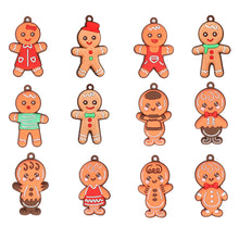Load image into Gallery viewer, Christmas Gingerbread Man PVC Christmas New Decoration Christmas Tree Gingerbread Man Snowflake Pendant Christmas Product