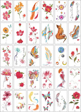 Load image into Gallery viewer, Fresh Tattoo Stickers English Alphabet Cartoon Temporary Tattoo Stickers