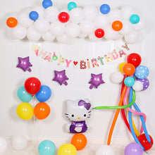 Load image into Gallery viewer, Hello Kitty Children's Birthday Party Decoration Balloon Set Internet Celebrity Bounce Ball Ice Cream Balloon Stall
