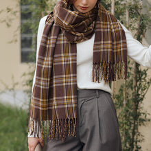 Load image into Gallery viewer, Women's Scarf Line Printed Cashmere Scarf 2023 Autumn and Winter New Scarf