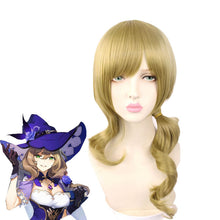 Load image into Gallery viewer, Original God Lisa Wig West Wind Knight Group Librarian Big Curly Long Hair Cosplay
