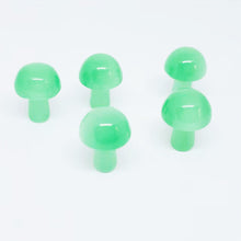 Load image into Gallery viewer, 5PCs Natural Crystal Agate Mushroom 2cm Mini Small Mushroom Crystal Crafts Micro Landscape Ornaments Decorations