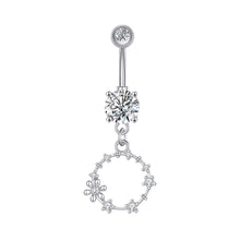 Load image into Gallery viewer, New Zircon Navel Ring Navel Stud Piercing Jewelry