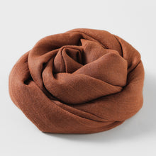 Load image into Gallery viewer, Cotton and Linen Scarf Women's Artistic Sunscreen Scarf Small Scarf Beach Long Scarf Wholesale Japanese Scarf