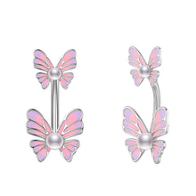 Load image into Gallery viewer, New Zircon Navel Stud Drop Oil Belly Ring Piercing Jewelry