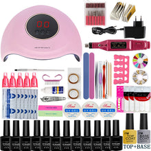 Load image into Gallery viewer, Nail Beauty Tool Set Beginner Home Nail Art Tool Suit