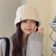 Load image into Gallery viewer, Hat Female Autumn and Winter Korean Ins All-Matching Woolen Hat Beanie Hat Winter Warm Ear Protection Big Head Knitted Hat Men
