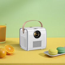 Load image into Gallery viewer, S6r Full HD 1080P Same Screen with Mobile Phone Home Mini Projector Smart