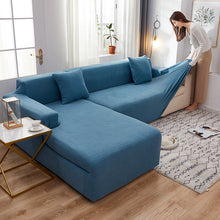 Load image into Gallery viewer, Polar Fleece Sofa Cover All-Inclusive Stretch Pure Color Thickened Modern Simple Imperial Concubine Cover Seat Cover Lazy Combination