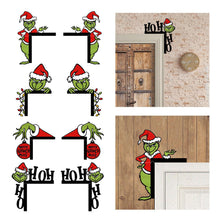 Load image into Gallery viewer, Christmas Green Miracle Fighter Corner Decoration Wooden Door Corner Decoration Home Decoration