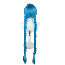 Load image into Gallery viewer, League of Legends LOL The Battle of the Two Cities Is Raging Loli Jinks Cosplay Wig