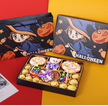 Load image into Gallery viewer, 5PCs Halloween Candy Box Gift Box Children's Halloween Gift Box Empty Box Halloween Cartoon Handbag