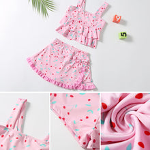 Load image into Gallery viewer, Girl's Swimsuit Student Summer Princess Skirt Split