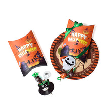 Load image into Gallery viewer, 20PCs Cute Halloween Theme Paper Bag Candy Pillow Box Creative Packaging Gift Paper Box